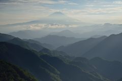 平日の富士山344