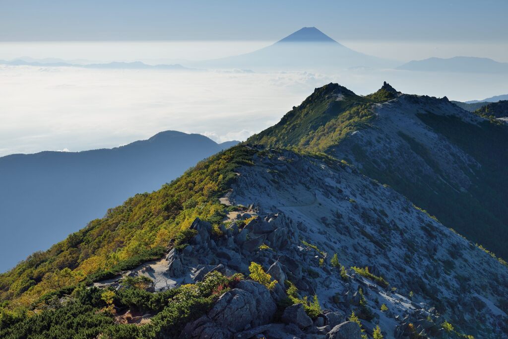 平日の富士山795