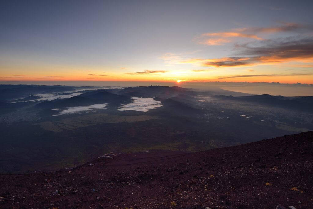 平日の富士山782