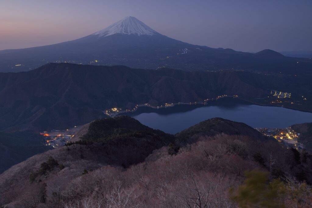 週末の富士山（新作1395）
