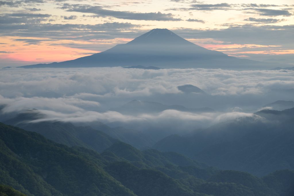 平日の富士山348