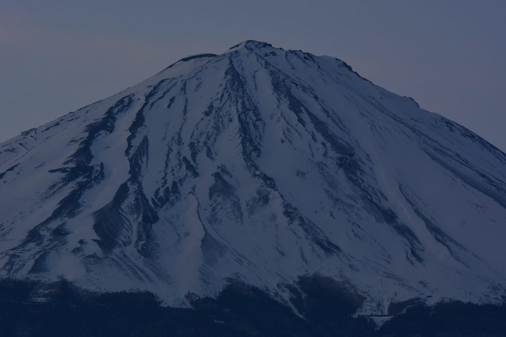 週末の富士山（新作587）