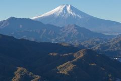 平日の富士山460