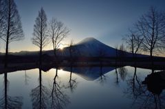 週末の富士山（新作184）
