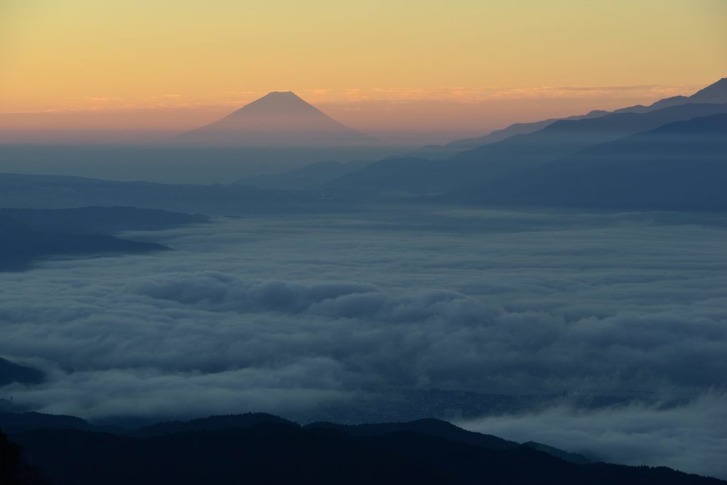 週末の富士山（新作470）