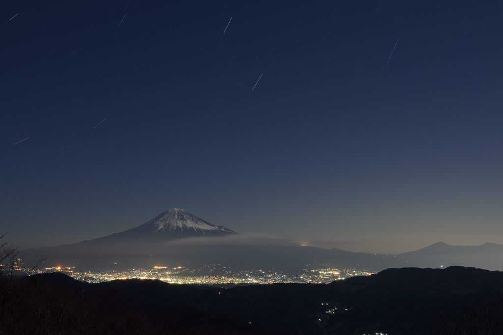 週末の富士山（新作378）
