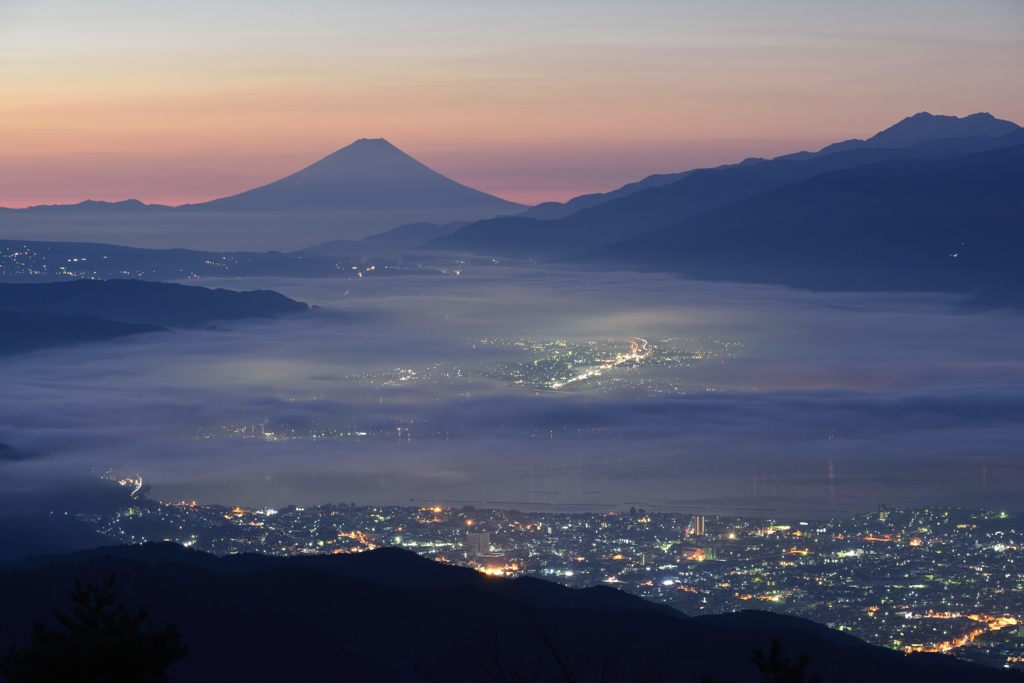 平日の富士山409