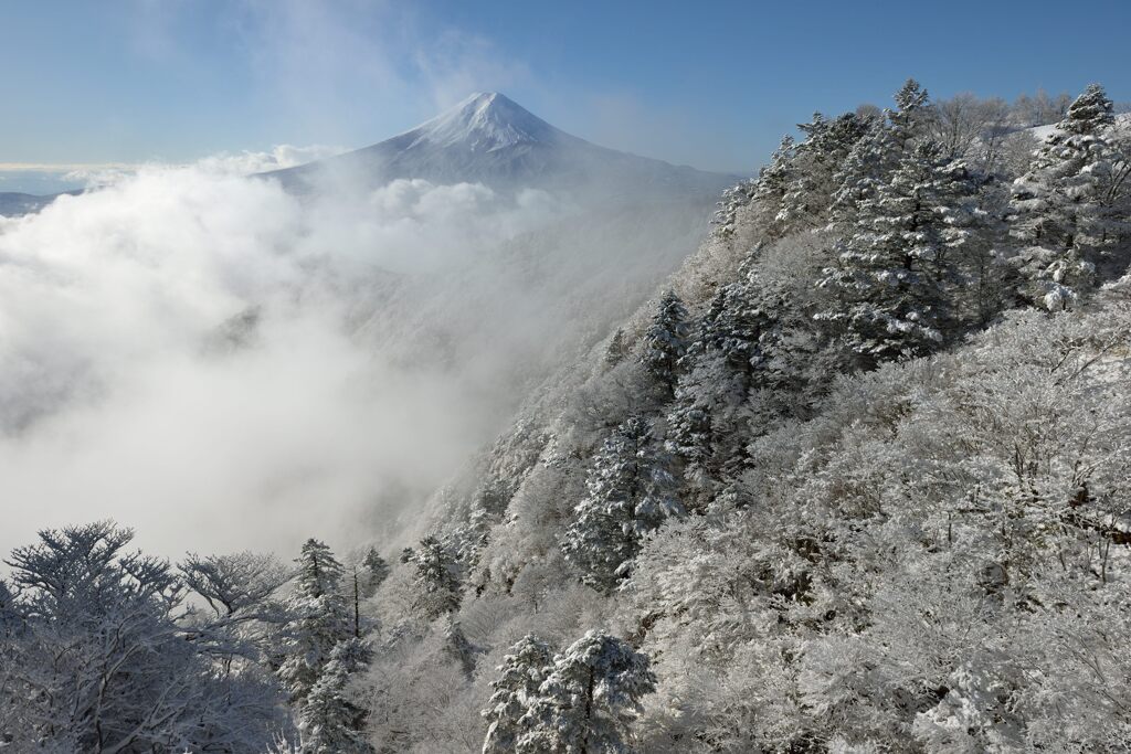 平日の富士山943