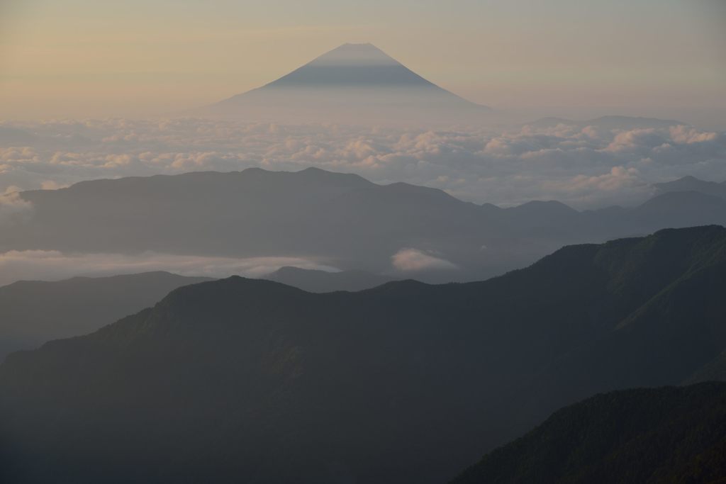 週末の富士山（新作962）