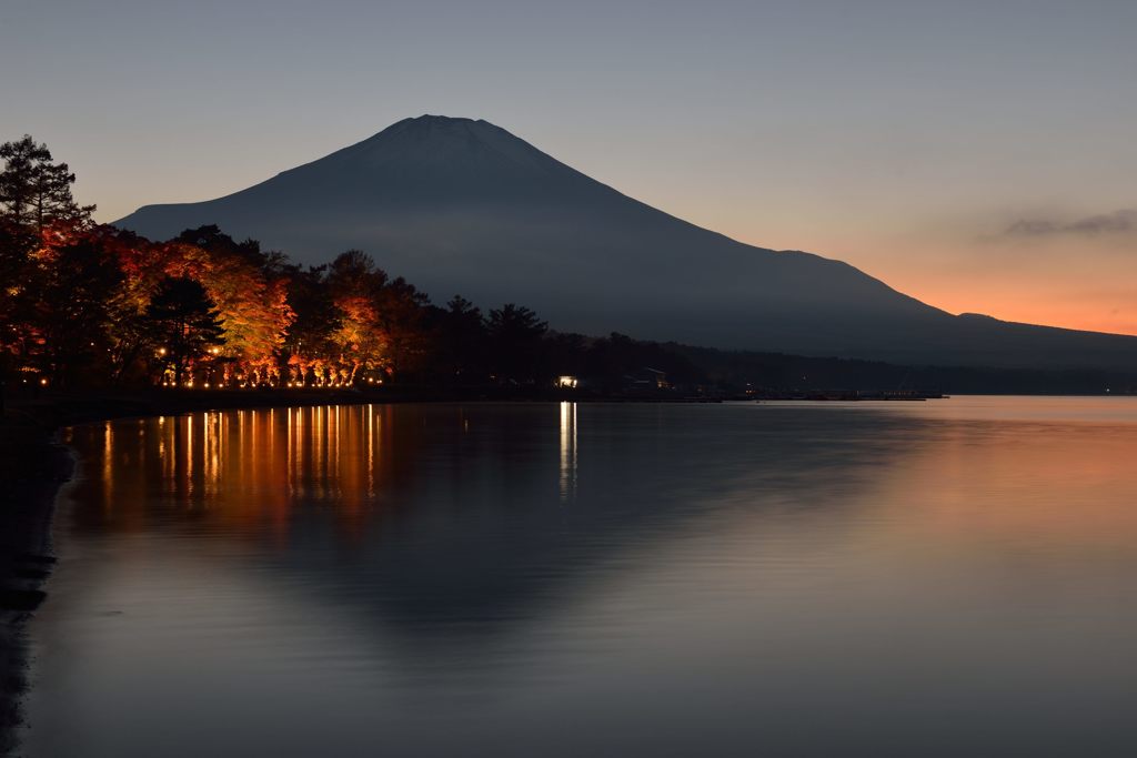 週末の富士山（新作484）