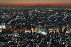 平日の富士山523