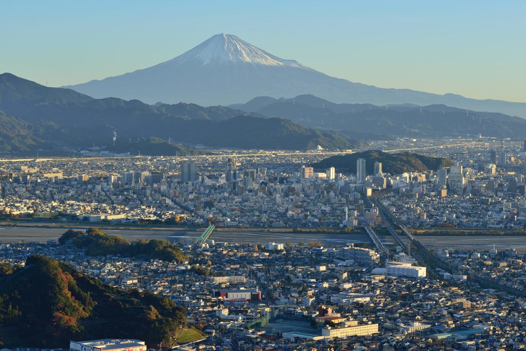 平日の富士山500