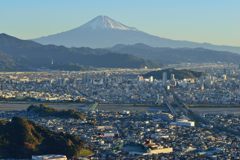 平日の富士山500