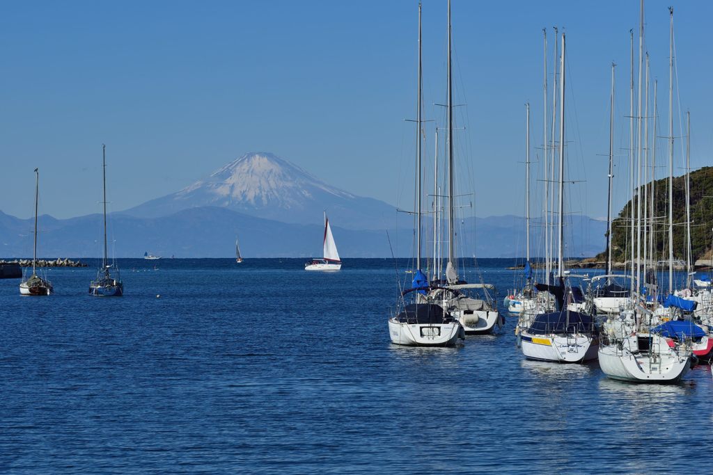 平日の富士山591