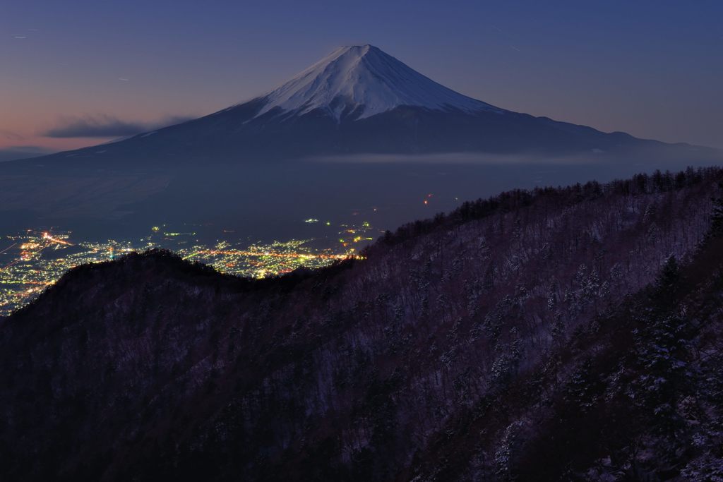 週末の富士山（新作103）