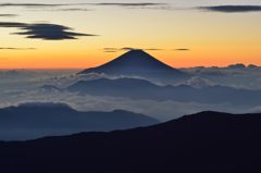週末の富士山（新作291）