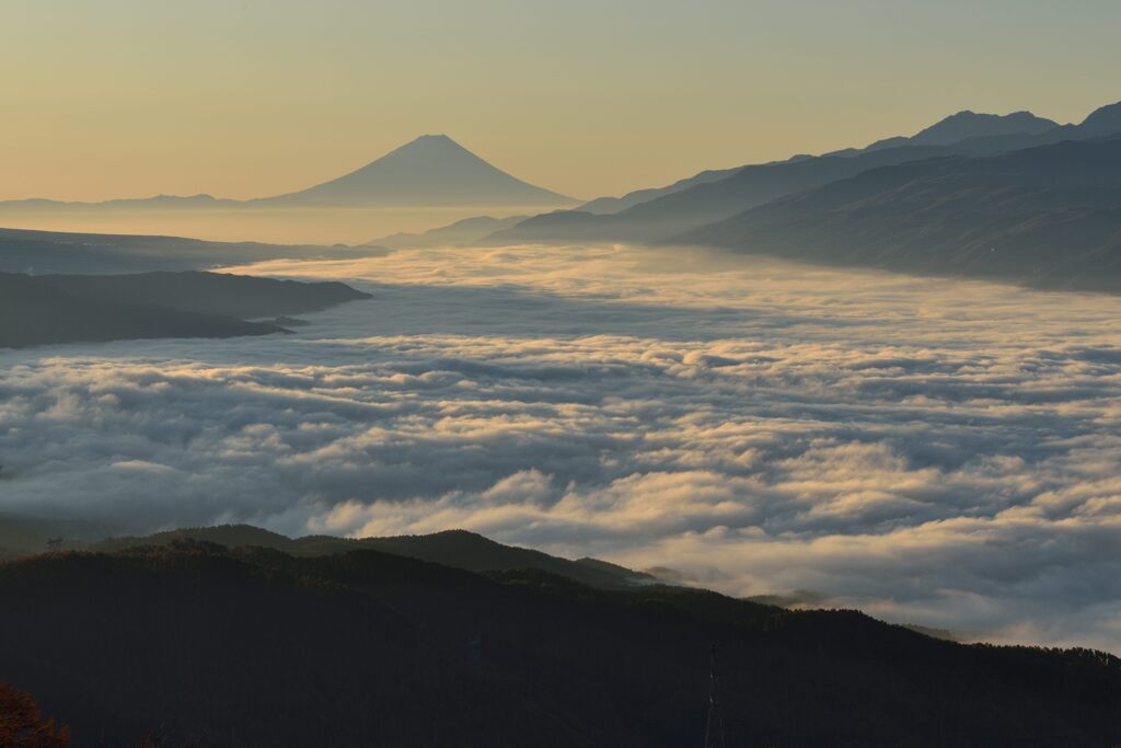 平日の富士山826