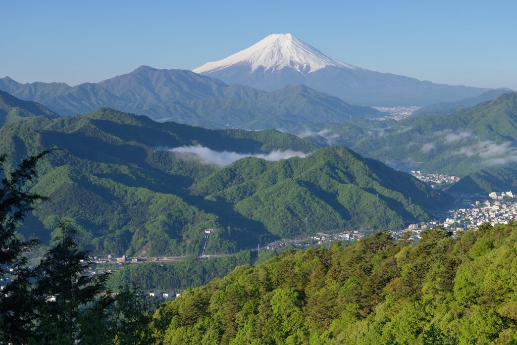 平日の富士山716