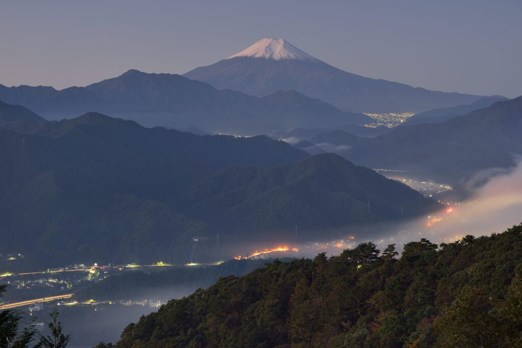 平日の富士山799