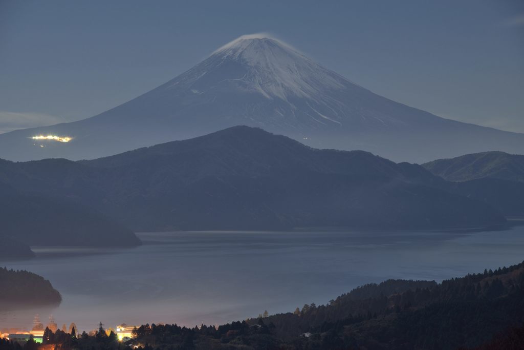 週末の富士山（新作1069）