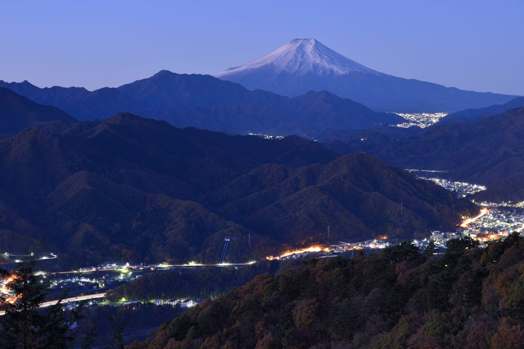 平日の富士山451