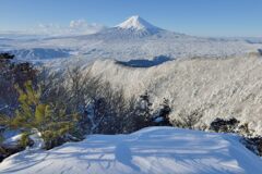 週末の富士山（新作1369）