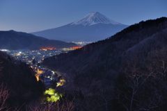 週末の富士山（新作782）