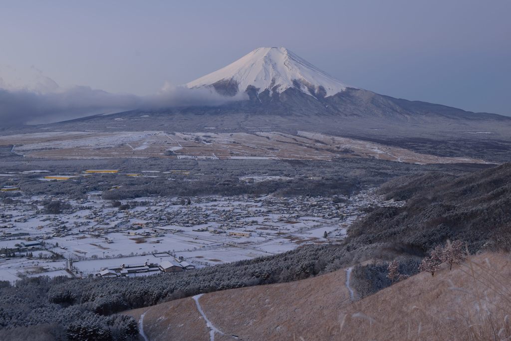 週末の富士山（新作400）