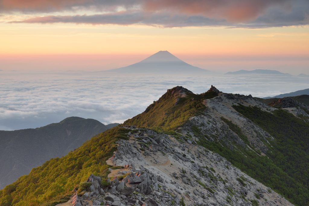 週末の富士山（新作688）