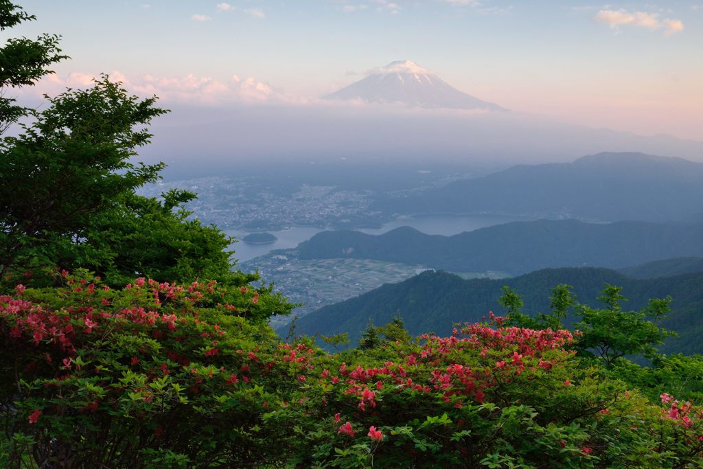 平日の富士山320