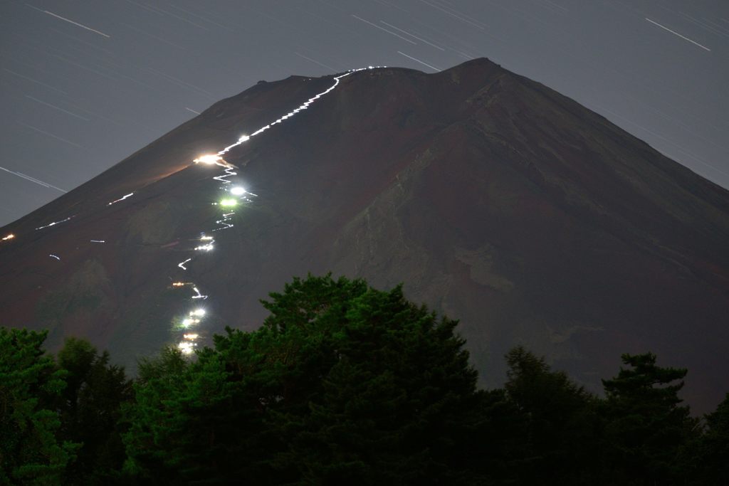 平日の富士山105