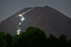 平日の富士山105
