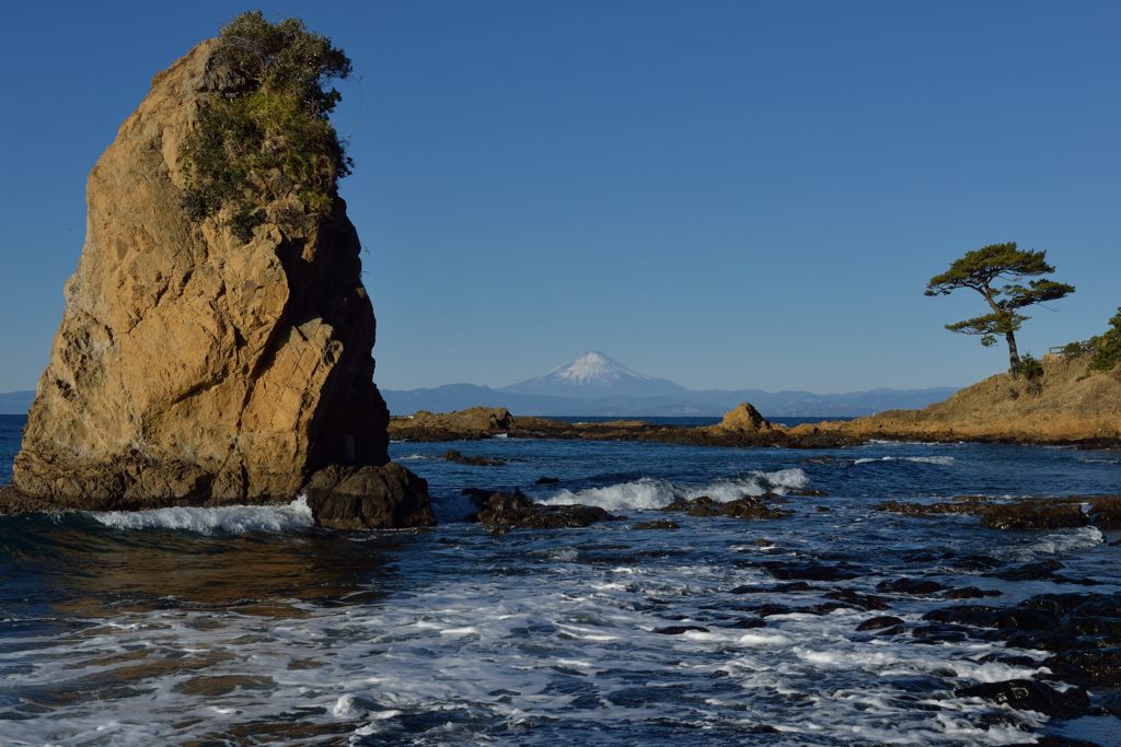 平日の富士山588