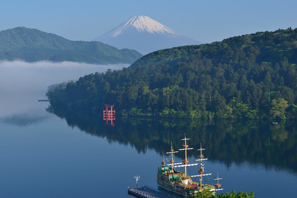 平日の富士山305