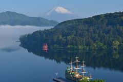平日の富士山305