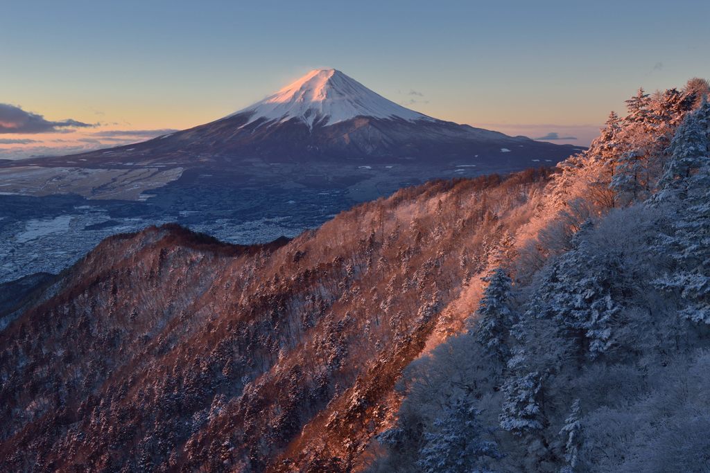 週末の富士山（新作132）