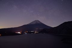 週末の富士山（新作407）