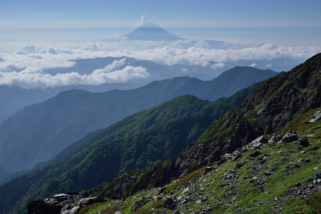 週末の富士山（新作979）