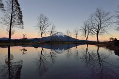 平日の富士山475