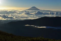 週末の富士山（新作281）
