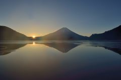 週末の富士山（新作1090）