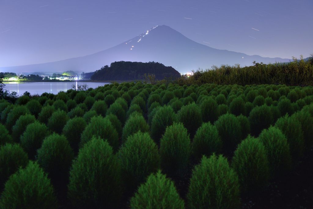 平日の富士山372