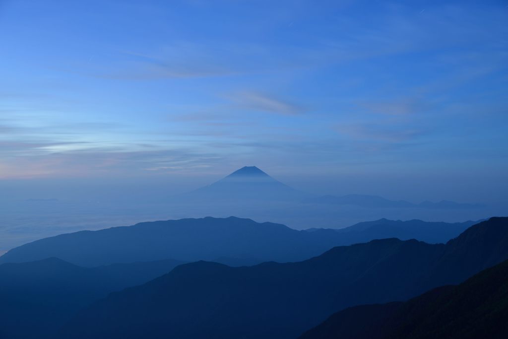 週末の富士山（新作986）