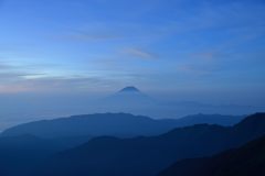 週末の富士山（新作986）