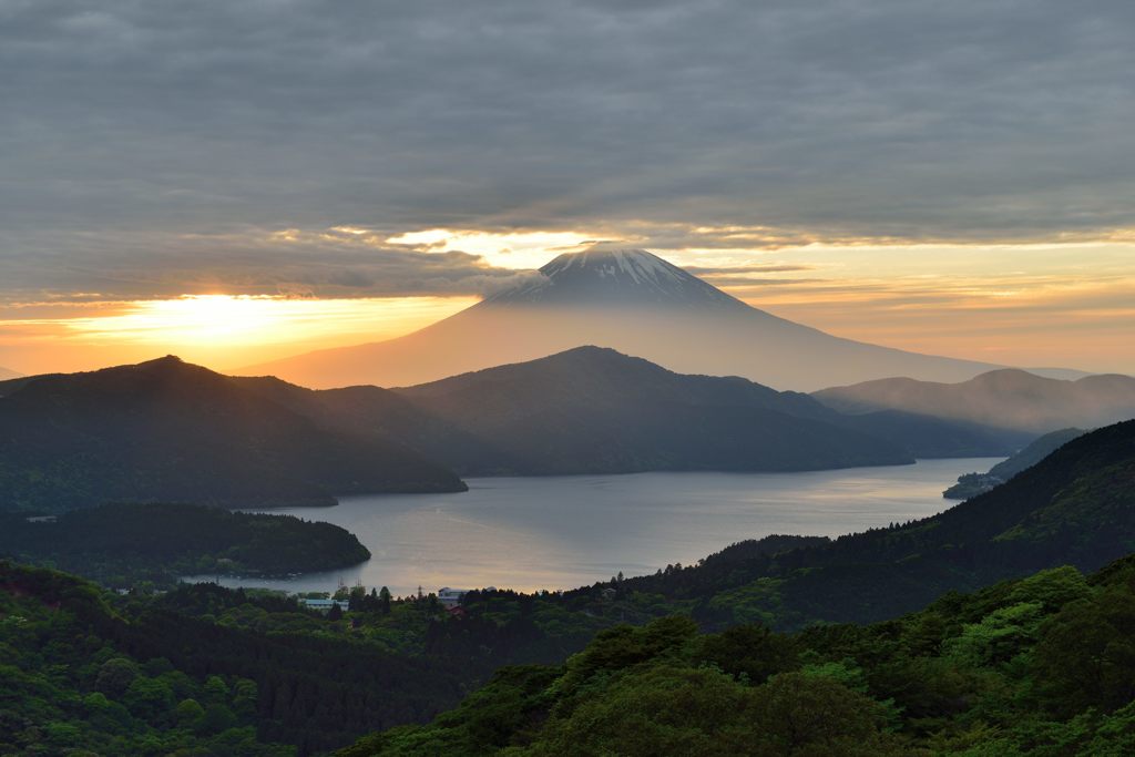 週末の富士山（新作228）