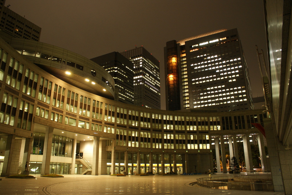 都庁前の広場