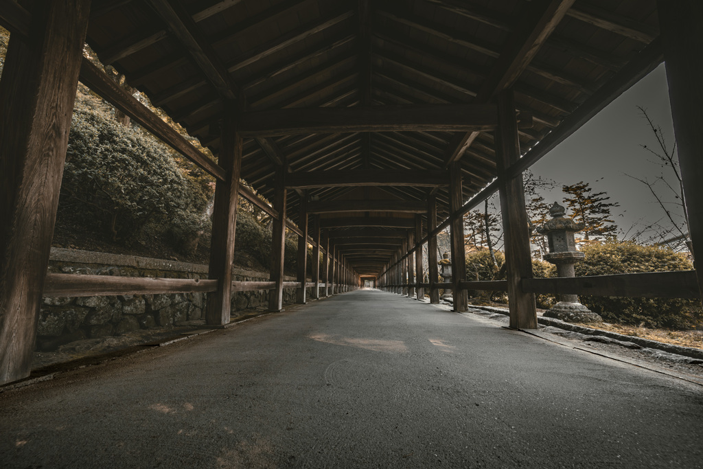 吉備津神社回廊