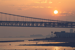 夕日