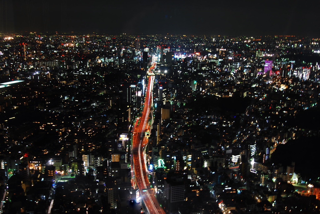 森ビルからの夜景