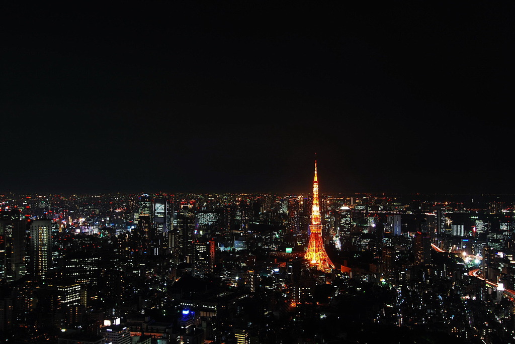 森ビルからの夜景